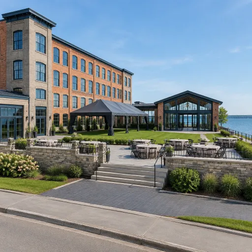How many event spaces does the Buchan Hotel offer for historic gatherings in southwest Michigan ?