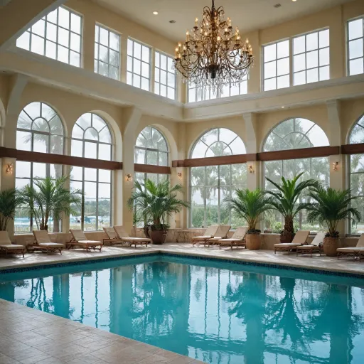 Elegant hotels with indoor swimming pools in Myrtle Beach SC for year round coastal escapes