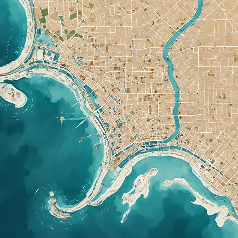 An elegant map of New Orleans hotels for seamless convention stays