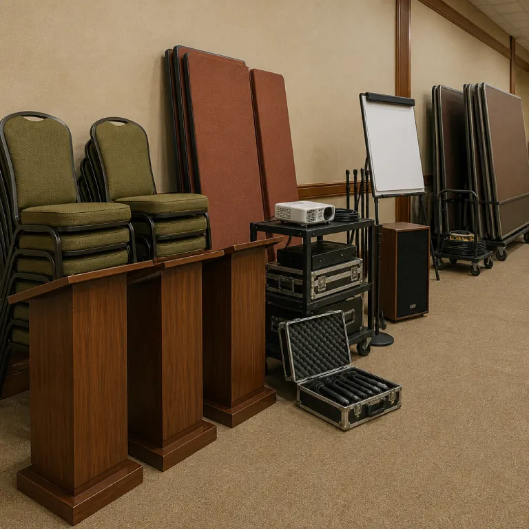 How many meeting rooms does Hotell Luspen offer for conferences in Storuman ?