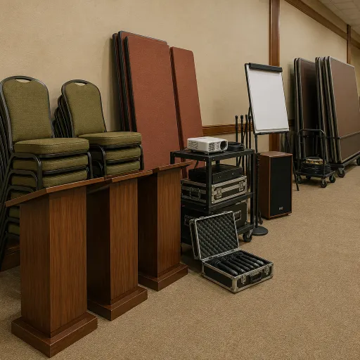 How many meeting rooms does Hotell Luspen offer for conferences in Storuman ?