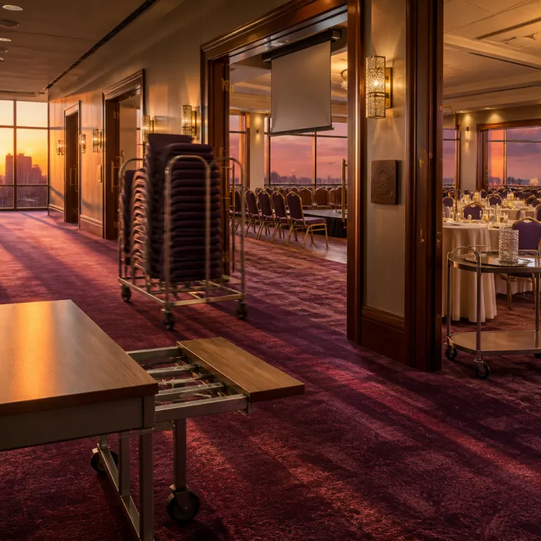 How many event spaces does Strand Palace Hotel offer for high end meetings and conferences ?